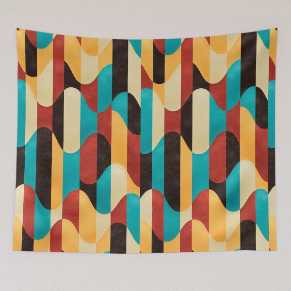 Item preview, Chevron pattern waves - "Earth" designed and sold by Hemindway.