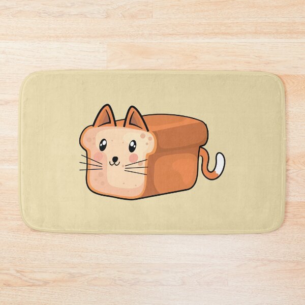 Item preview, Cute cat face on a toast bread  designed and sold by Donutlovers.