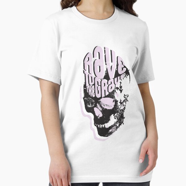 ★RAIVE★ Peaceful Graphic Tshirt in M/Grey VW4SE0261F Peaceful Graphic T-shirt in M/Grey VW4SE026-1F - RAIVE