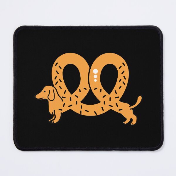 Item preview, Cute pretzel dachshund dog  designed and sold by Donutlovers.