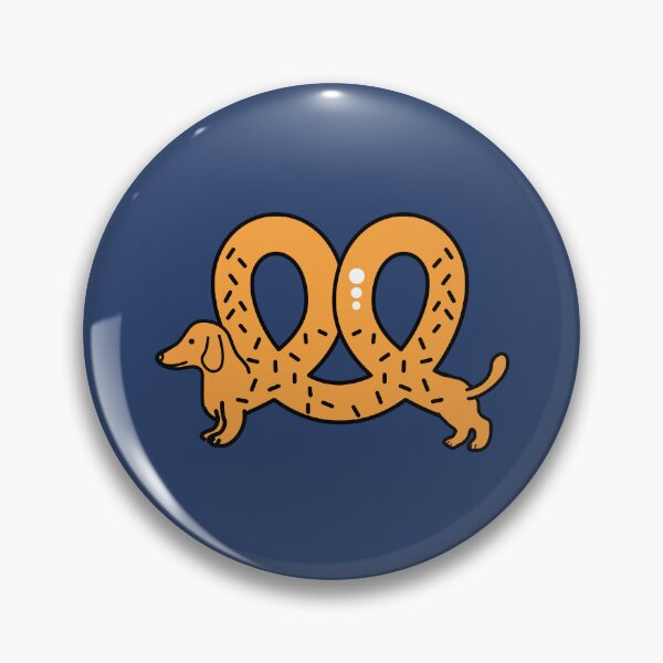Item preview, Cute pretzel dachshund dog  designed and sold by Donutlovers.