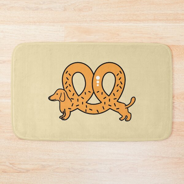 Item preview, Cute pretzel dachshund dog  designed and sold by Donutlovers.