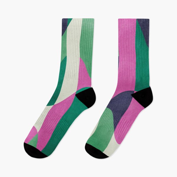 Item preview, Chevron pattern waves - "Purple and green" designed and sold by Hemindway.