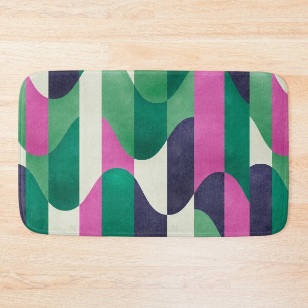 Item preview, Chevron pattern waves - "Purple and green" designed and sold by Hemindway.