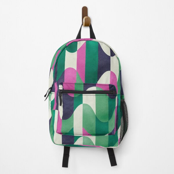 Item preview, Chevron pattern waves - "Purple and green" designed and sold by Hemindway.