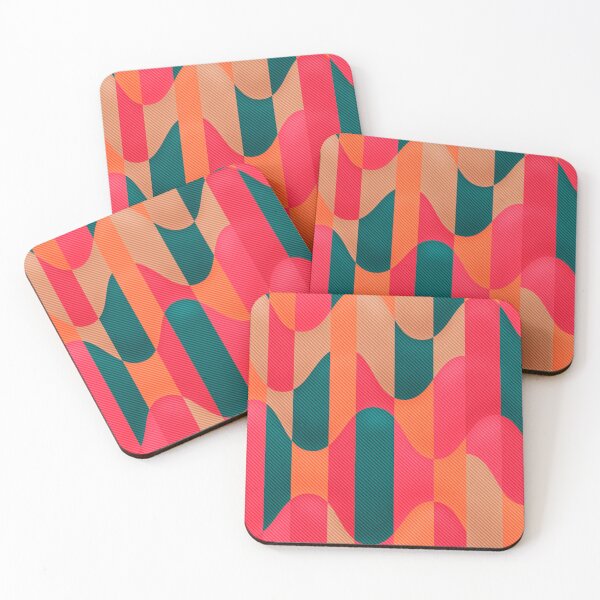 Item preview, Chevron pattern waves - "Red and green" designed and sold by Hemindway.