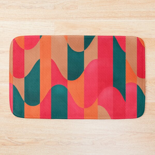 Item preview, Chevron pattern waves - "Red and green" designed and sold by Hemindway.