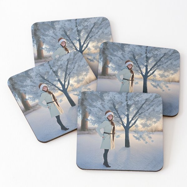 Item preview, Bella dama en la nieve. designed and sold by Lan thi Nguyen.
