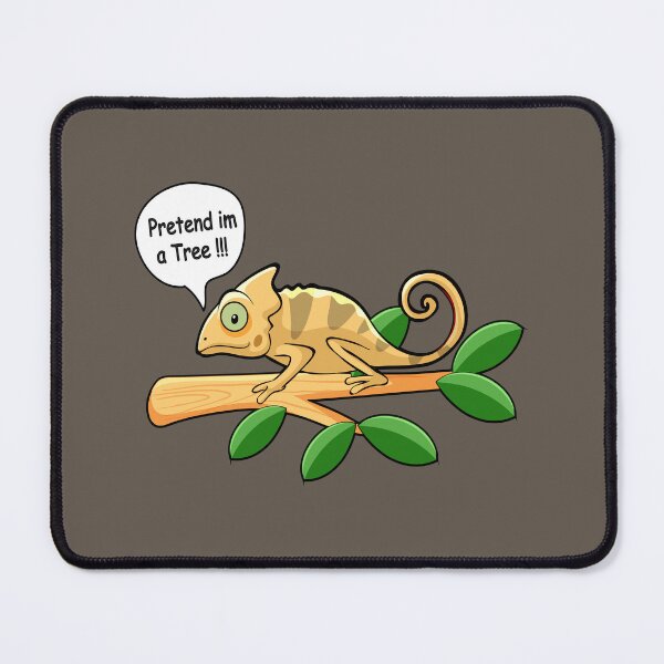 Item preview, Funny chameleon lizard pretend to be a tree  designed and sold by Donutlovers.