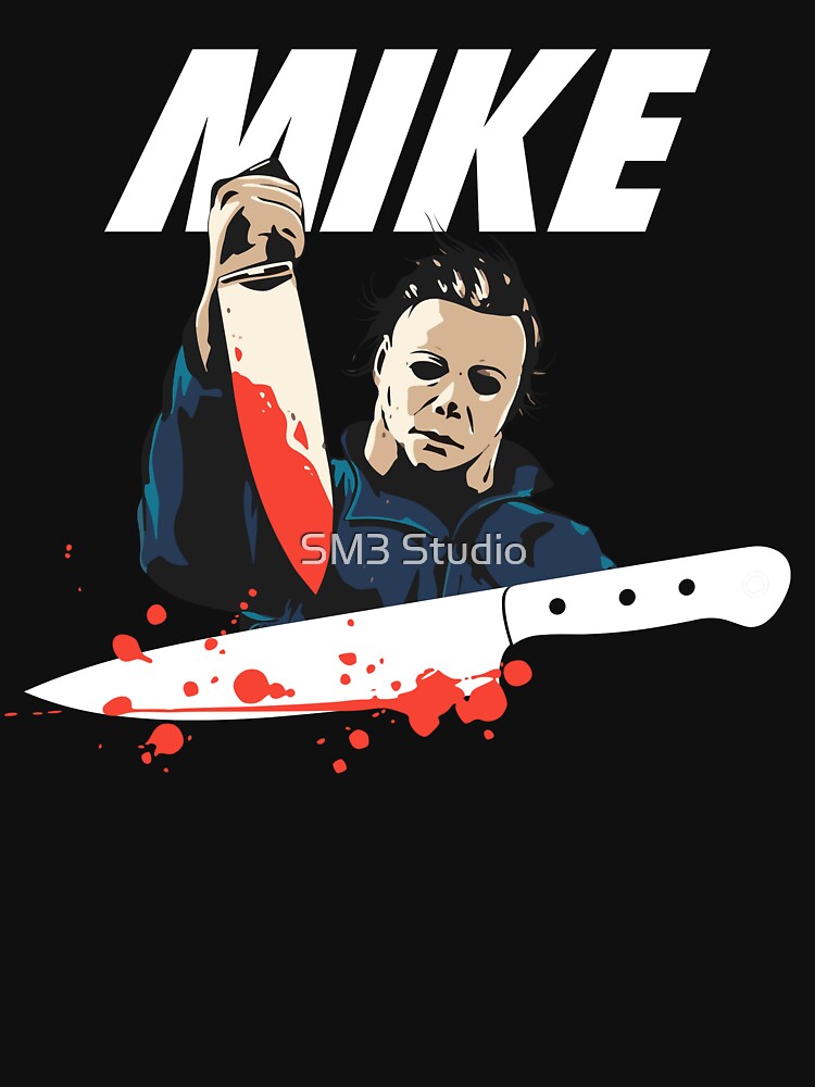 nike just do it michael myers shirt