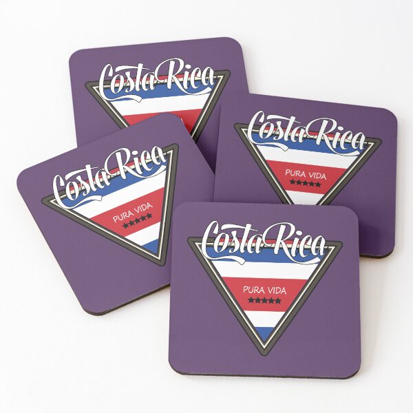 Item preview, Pura vida on costa rica flag  designed and sold by Donutlovers.