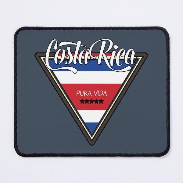 Item preview, Pura vida on costa rica flag designed and sold by Donutlovers.