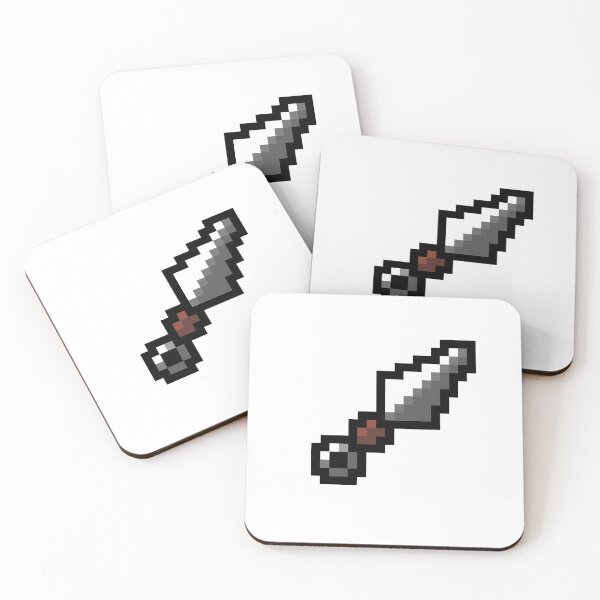 Item preview, 8 Bit Kunai Knife  designed and sold by PixelArtOne.