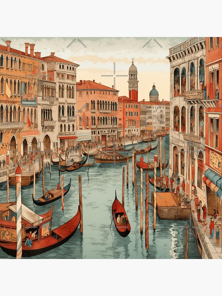 Discover Venice Premium Matte Vertical Poster