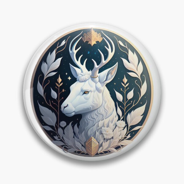 Item preview, The White Hart Sigil designed and sold by Joy Rogers.