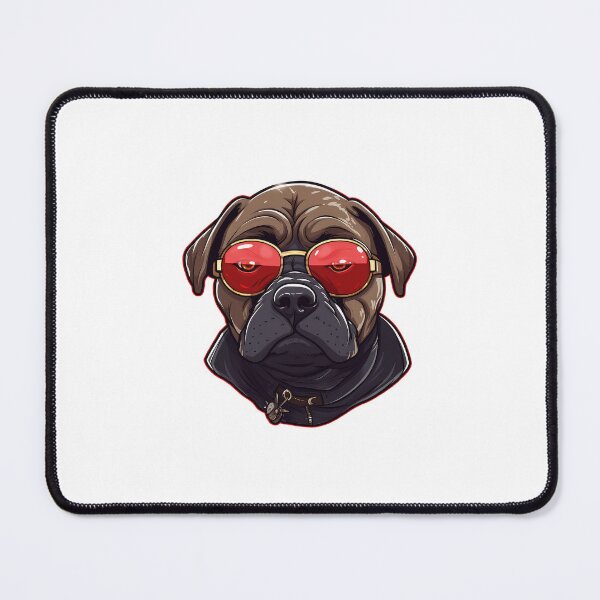 Item preview, Cool bulldog with sunglasses/ badass dog designed and sold by ViktoryArts.