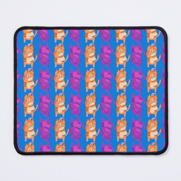 Item preview, Kitty Cats Napping in Gold and Purple Dreams designed and sold by SnarkyTeesMugs.