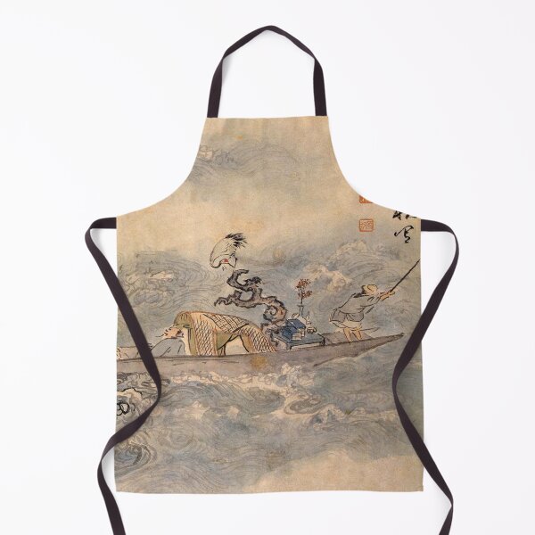 Item preview, Korean Painting Minhwa Play on a Boat designed and sold by tangerinemars.