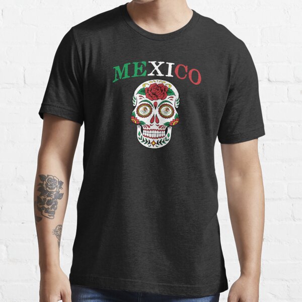 Mexican sugar skull mexico t-shirt