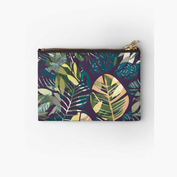 Item preview, Cannas and Tropical Leaves Pattern designed and sold by Monochrome-Dog.