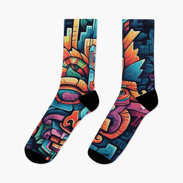 Item preview, Abstract Graffiti Aztec Doodle designed and sold by Desfix.
