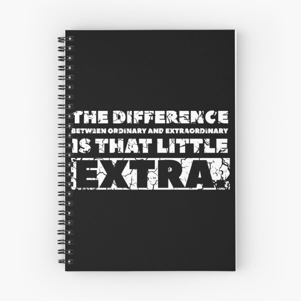 Item preview, The difference between ordinary and extraordinary is that little extra. designed and sold by KingsManKind.