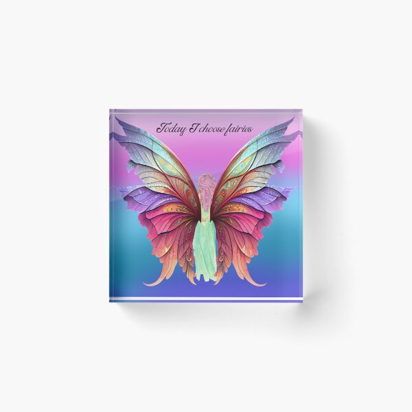 Item preview, Today I choose fairies- fairy wings- fairy girl with wings- fairy- fairies  designed and sold by Janetlousart.