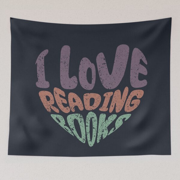 Item preview, I Love Reading Books designed and sold by WorldEngine.