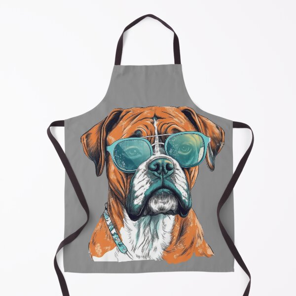 Item preview, Fawn Boxer Dog Pop Art with Sunglasses 7 designed and sold by DiatomDesigns.