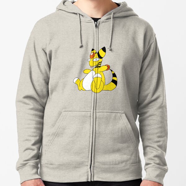 Ampharos Silly Derpy Mon Zipped Hoodie