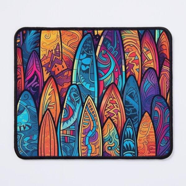 Item preview, Abstract Surfboard Pattern designed and sold by Desfix.