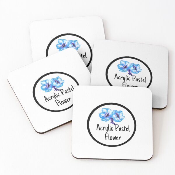 Item preview, Acrylic Pastel Flower designed and sold by Mieloreuse.
