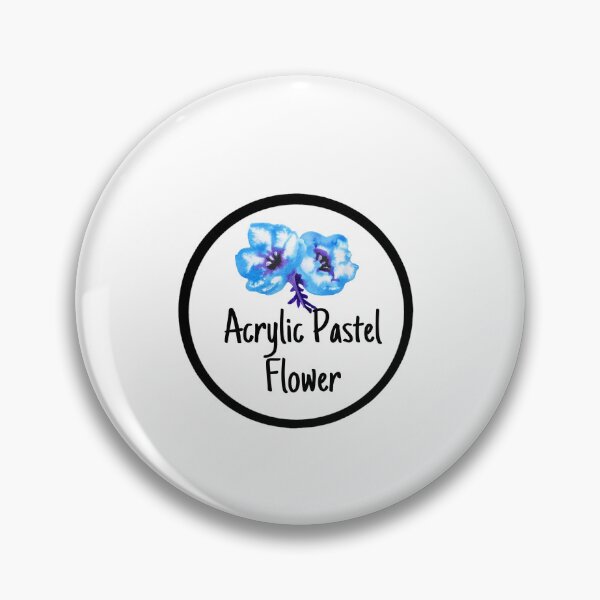 Item preview, Acrylic Pastel Flower designed and sold by Mieloreuse.