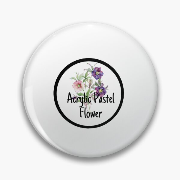 Item preview, Acrylic Pastel Flower designed and sold by Mieloreuse.