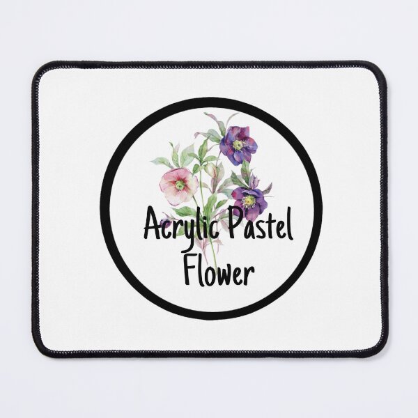 Item preview, Acrylic Pastel Flower designed and sold by Mieloreuse.