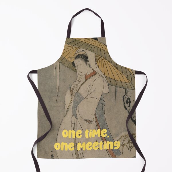 Item preview, One Time, One Meeting design designed and sold by wordartistry.