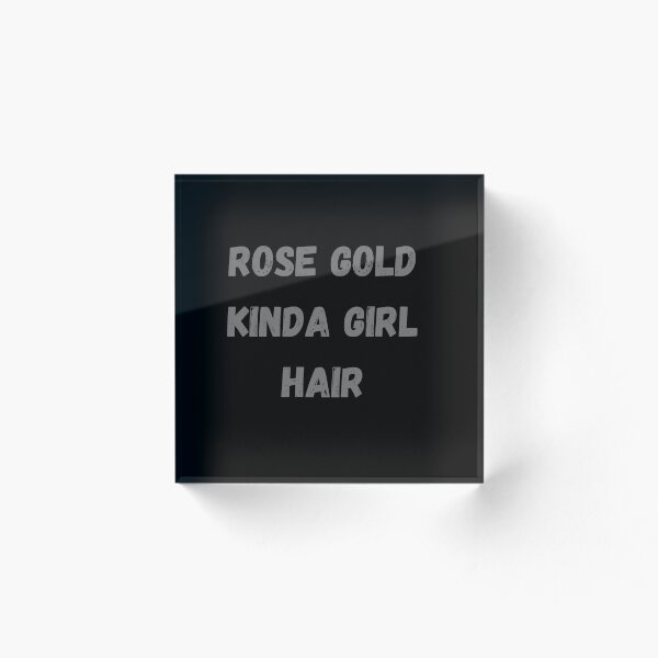 Item preview, rose gold kinda girl hair designed and sold by Raxidkou.
