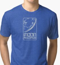 Moon Records Label Tri-blend T-Shirt
