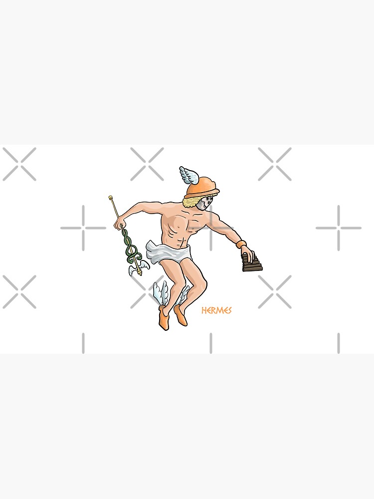 Thumbnail 6 von 6, Bucket Hat, Hermes griechischer Gott designt und verkauft von Kobeko.