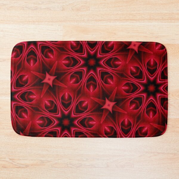 Item preview, Geometric colour pattern design  Red rose  designed and sold by Pattern Vista Studio.