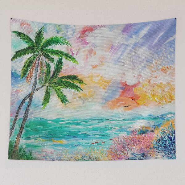 Item preview, Ocean Bliss Abstract designed and sold by galina-art.