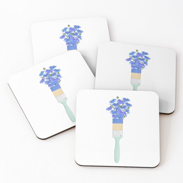 Item preview, Floral Paint Brush designed and sold by Adadrawings.