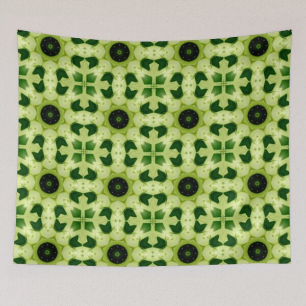Item preview, Green geometric pattern design  designed and sold by Pattern Vista Studio.