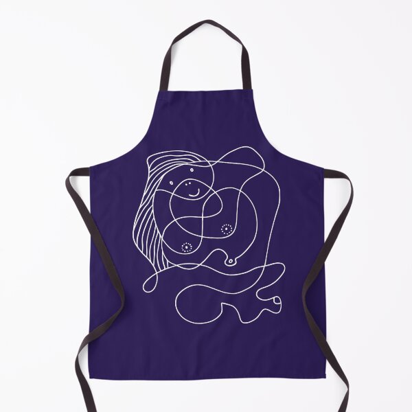 Item preview, Silhouette Line Art - The Chubby Mermaid designed and sold by DinkyBeavers.