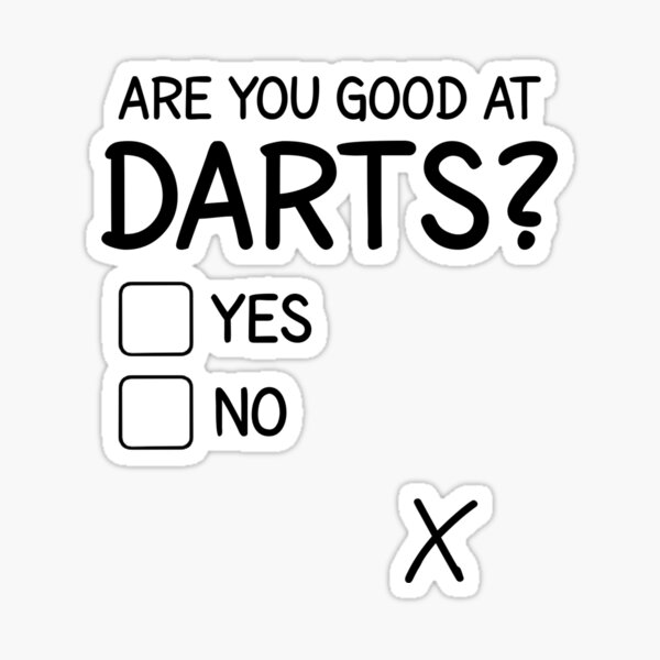 Item preview, Are You Good at Darts  designed and sold by The Junto Shop.