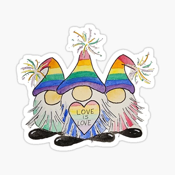 Pride Gnomes Sticker