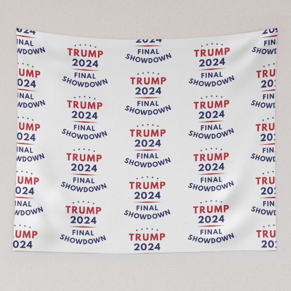 Item preview, Trump 2024 final showdown designed and sold by Politics-Corner.