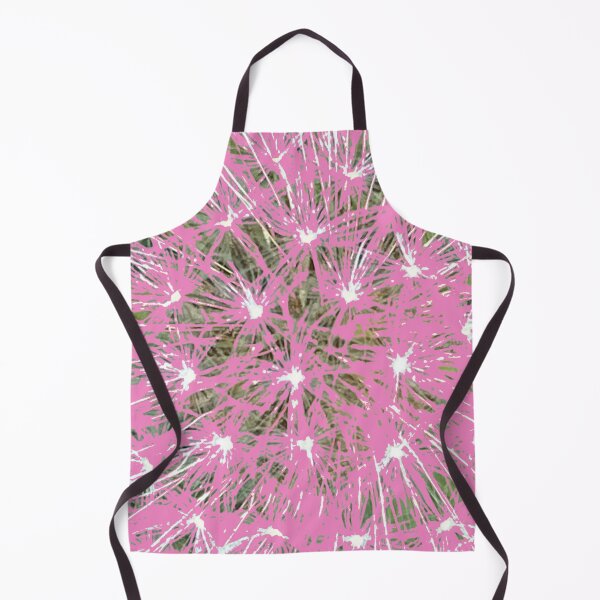 Item preview, Pink dandelion print designed and sold by Susan Gallup.