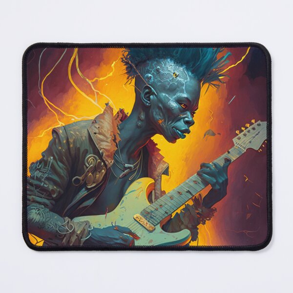 Item preview, Undead Zombie Rocker designed and sold by UnicornCool.