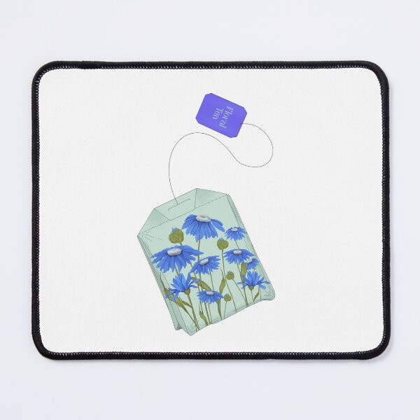 Item preview, Floral Tea Bag designed and sold by Adadrawings.